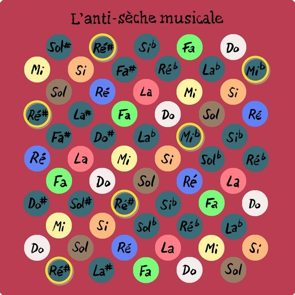 La chasse aux couleurs sur le plateau
